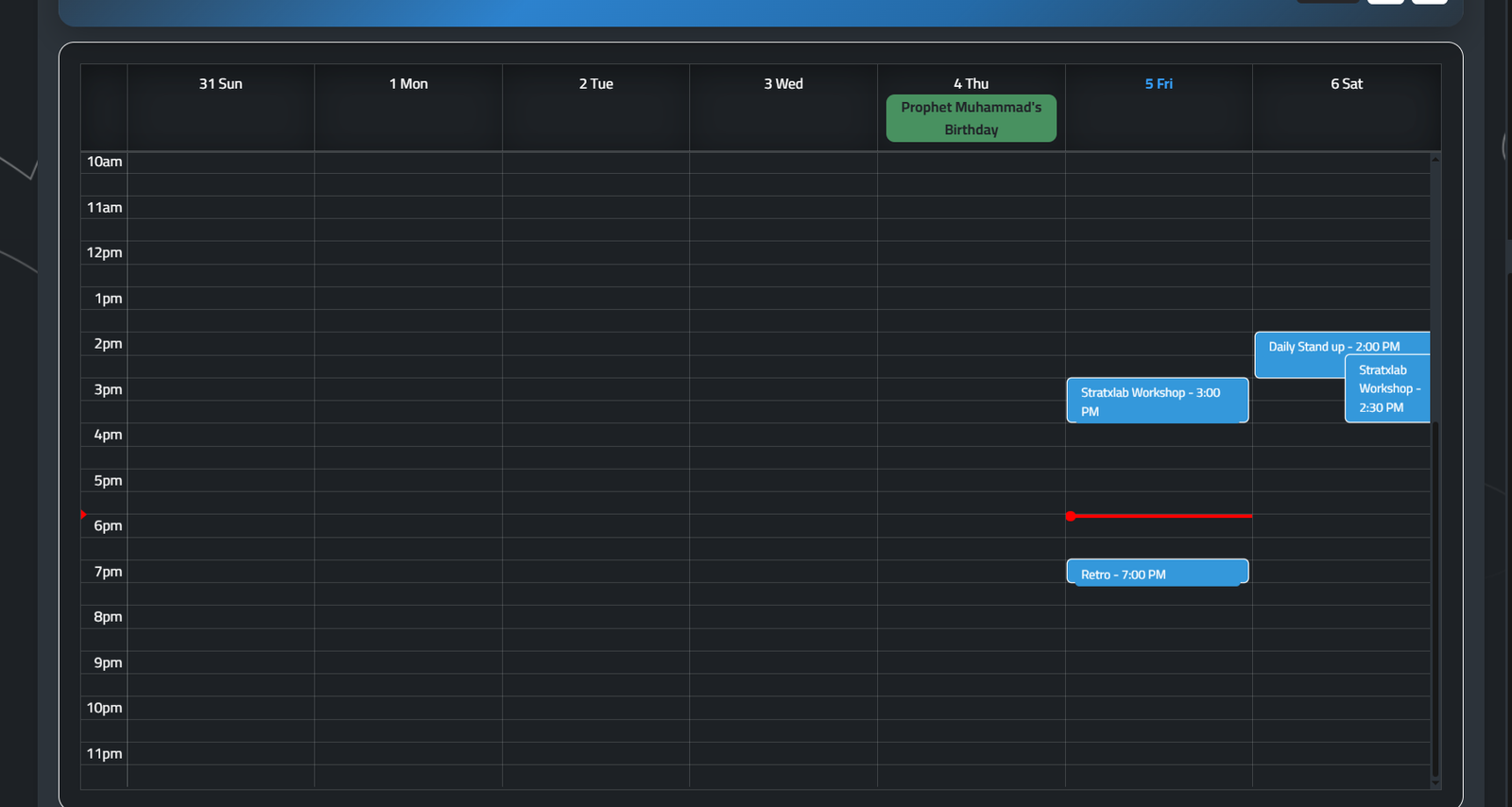 Calendar